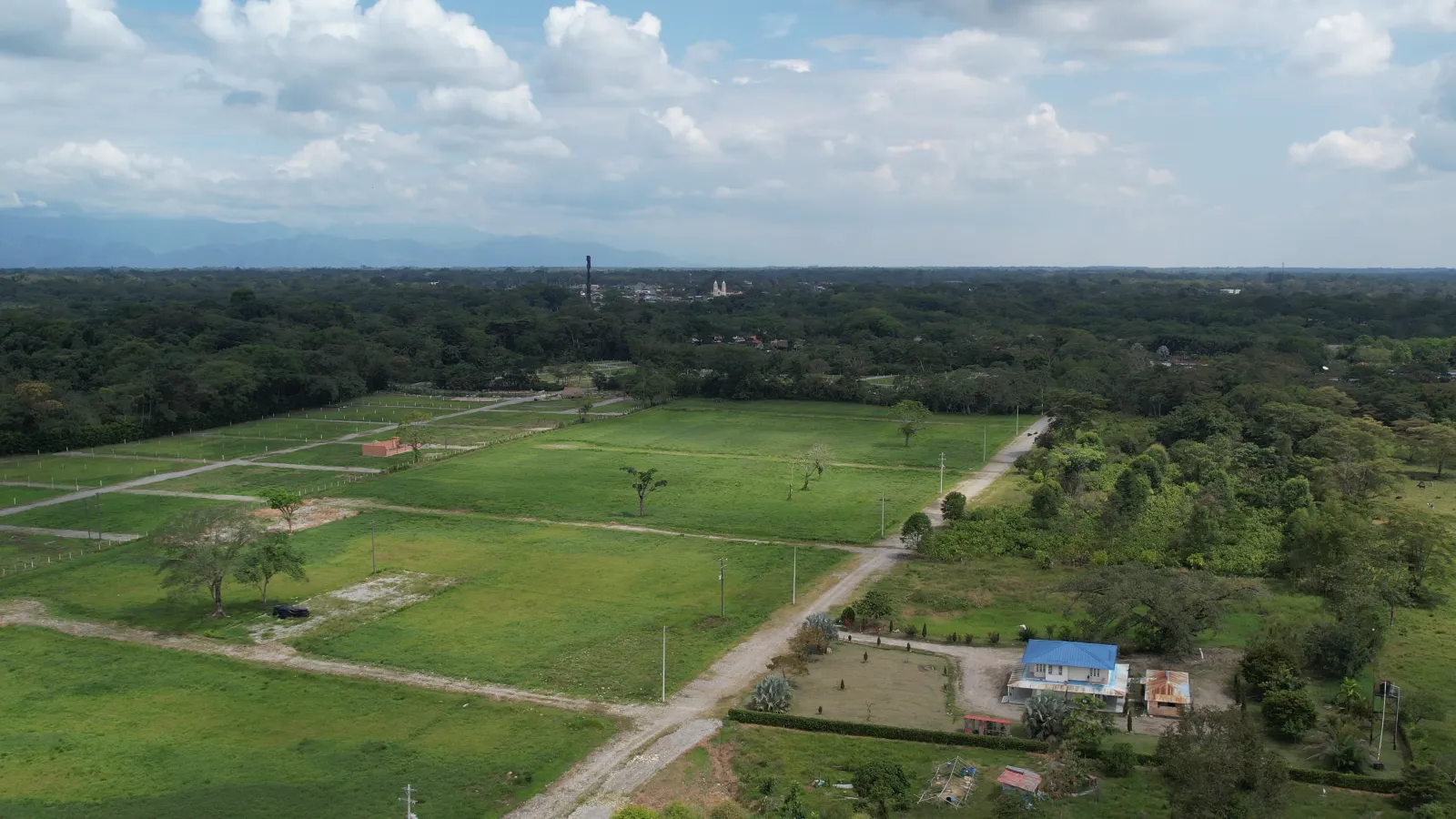 Panorámica de los lotes campestres de Altos de San José, Guamal